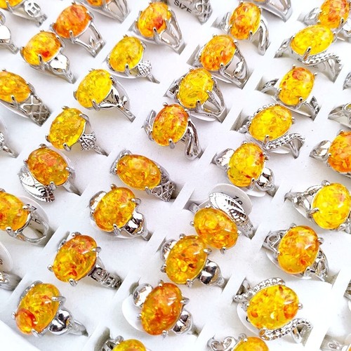 20pcs women imitation amber - 20pcs,
