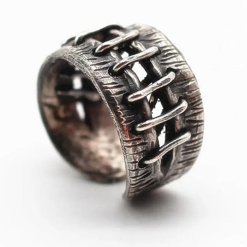 Vintage gothic cracks patched - gothic,