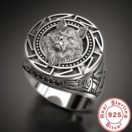 Norse viking wolf head - wolf,