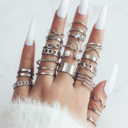 22pcs set women - women, gold/silver