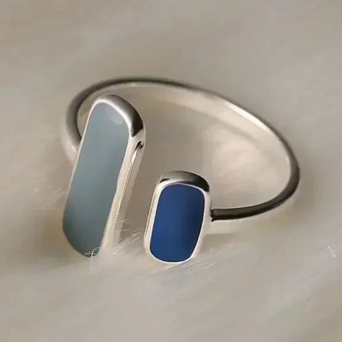 Sterling silver blue stone - sterling,