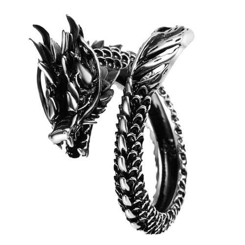 Metal dragon shaped retro - metal,