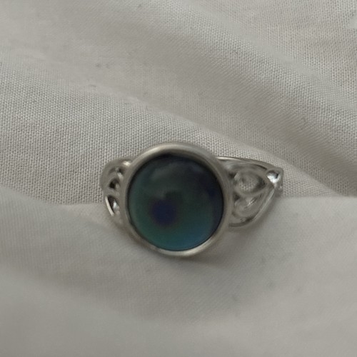Retro mood ring - ring, stone