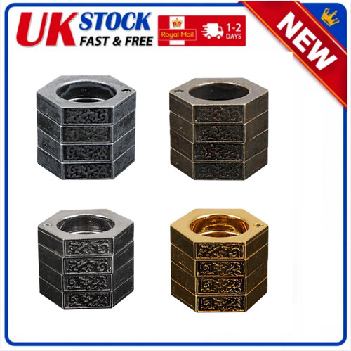 Set hexagon round retro - 4,