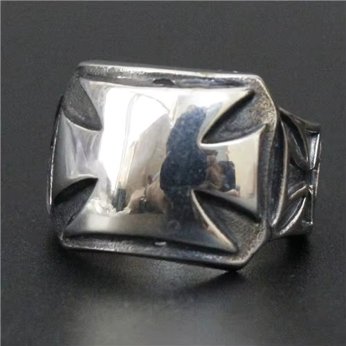 Men biker cross ring - cross,