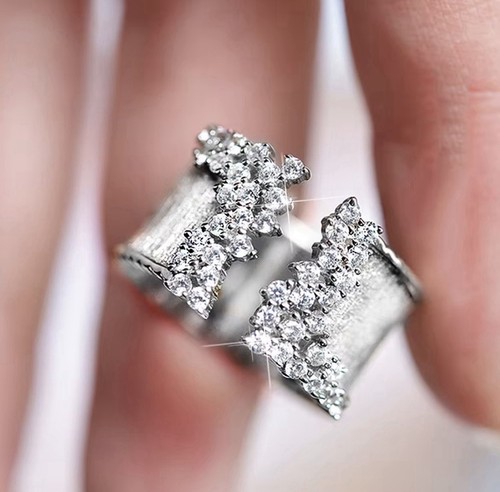 Silver plated statement ring - ring, |