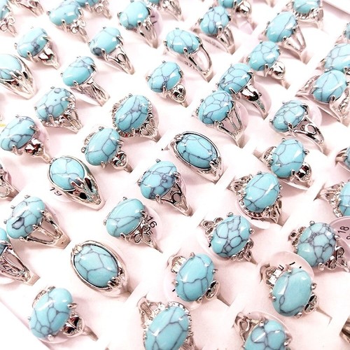 30pcs retro women ring silver - retro,
