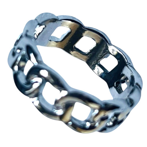 Vintage 90s chain link - chain, ring
