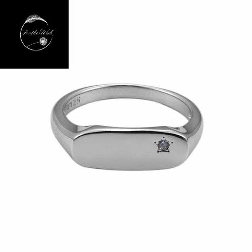 Sterling silver 925 ring star - sterling,
