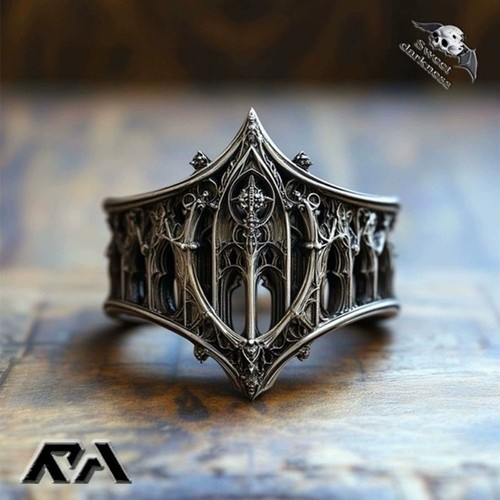 Gothic castle ring - ring, womens