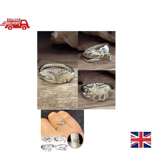 Women dinosaur ring retro - women's,