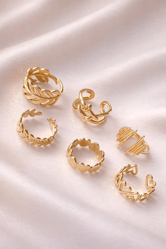 Open ring 18k - open, plated