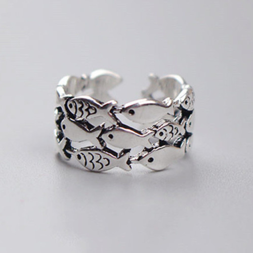Unisex small fish - open, cuff