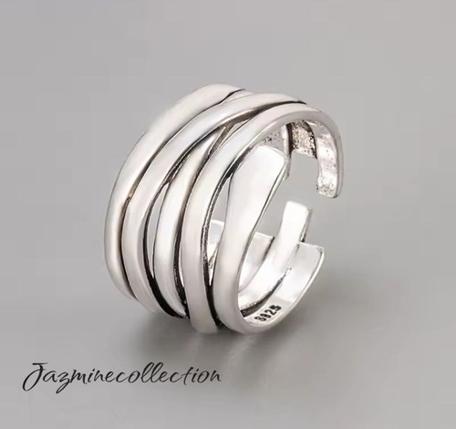 Sterling silver adjustable - silver,